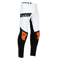 Παντελόνι μηχανής motocross THOR SPORTMODE ROUGE WHITE/ORANGE