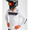 Μπλούζα motocross THOR SPORTMODE ROUGE WHITE/ORANGE thumb