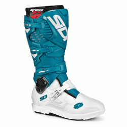 Μπότες μηχανής motocross SIDI CROSSFIRE 3 SRS WHITE/PETROL Μπότες μηχανής motocross SIDI CROSSFIRE 3 SRS WHITE/PETROL