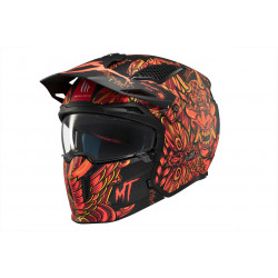 Κράνος μηχανής MT STREETFIGHTER SV S HELLISH B5 MATT