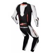 Στολή αναβάτη ALPINESTARS GP-R7 1-PC WHT/BLK/RD thumb