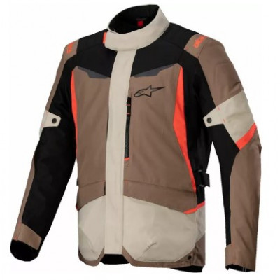 Μπουφάν μηχανής ALPINESTARS ST-1 WP KHAKI/SAND/BLK/RD