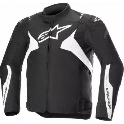 Μπουφάν μηχανής ALPINESTARS T-JAWS V4 WATERPROOF BLACK/WHITE