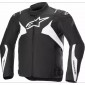 Μπουφάν μηχανής ALPINESTARS T-JAWS V4 WATERPROOF BLACK/WHITE thumb