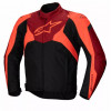 Μπουφάν μηχανής ALPINESTARS T-JAWS V4 WATERPROOF BLACK/RED FLUO