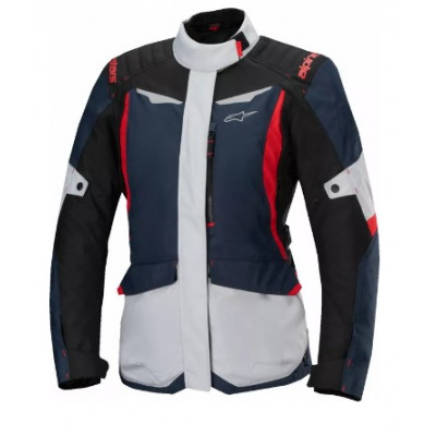Γυναικείο μπουφάν μηχανής ALPINESTARS Stella ST-1 Waterproof BL/BLK/RD