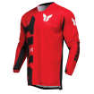 Μπλούζα motocross THOR LAUNCHMODE FORGE RED  thumb