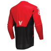 Μπλούζα motocross THOR LAUNCHMODE FORGE RED  thumb