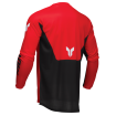 Μπλούζα motocross THOR LAUNCHMODE FORGE RED  thumb