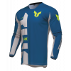 Μπλούζα motocross THOR LAUNCHMODE FORGE BLUE