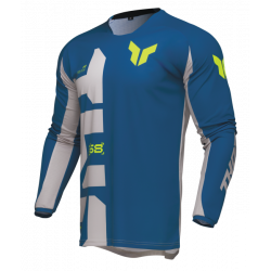 Μπλούζα motocross THOR LAUNCHMODE FORGE BLUE Μπλούζα motocross THOR LAUNCHMODE FORGE BLUE