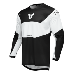 Μπλούζα motocross THOR LAUNCHMODE STORM BLACK