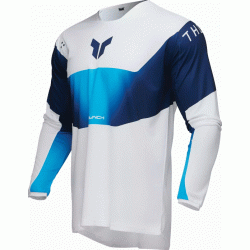Μπλούζα μηχανής motocross THOR LAUNCHMODE STORM BLUE Μπλούζα μηχανής motocross THOR LAUNCHMODE STORM BLUE