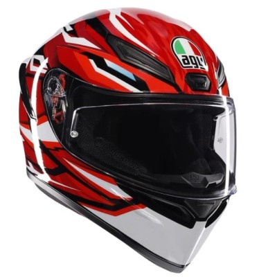 Κράνος μηχανής AGV K1 S LION BLACK/RED/WHITE