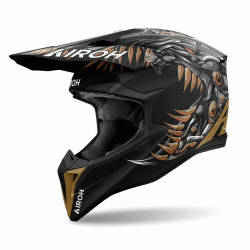 Κράνος μηχανής motocross AIROH WRAAAP CYBORG Κράνος μηχανής motocross AIROH WRAAAP CYBORG