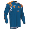 Μπλούζα motocross THOR LAUNCHMODE ZONE ORANGE thumb