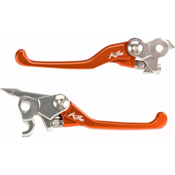 Σετ μανέτες τιμονιού KITE CLUTCH+BRAKE LEVER SX65 ORANGE Σετ μανέτες τιμονιού KITE CLUTCH+BRAKE LEVER SX65 ORANGE