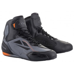 Μποτάκια μηχανής ALPINESTARS FASTER-3 DRYSTAR BLACK/ORG/GRY
