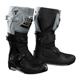 Μπότες μηχανής Shot Race 6 Black/Grey/Chrome