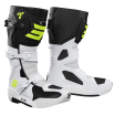 Μπότες μηχανής SHOT Race 6 Black White Neon Yellow thumb