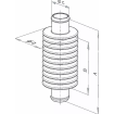 Ψύκτη ροής KITE INLINE HEATEXCHANGER 19 5 Red thumb