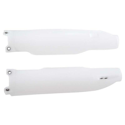 Προστατευτικά πιρουνιού μηχανής RACETECH KAWASAKI KLX 450 R White 