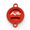 Καπάκι φίτρο λαδιού μοτοσυκλέτας KITE OIL FILTER COVER RED