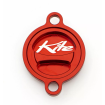Καπάκι φίτρο λαδιού μοτοσυκλέτας KITE OIL FILTER COVER RED thumb
