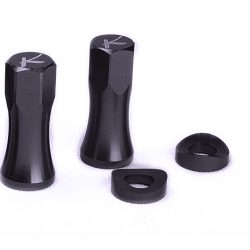 Κόντρα ελαστικών KITE RIM LOCK NUT BLACK Κόντρα ελαστικών KITE RIM LOCK NUT BLACK