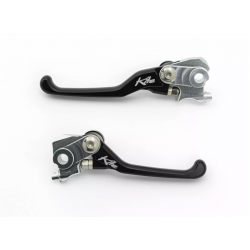 Σετ μανέτες τιμονιού KITE SET CLUTCH BRAKE LEVER BLACK KTM/GASGAS/HUSQ 65/85 Σετ μανέτες τιμονιού KITE SET CLUTCH BRAKE LEVER BLACK KTM/GASGAS/HUSQ 65/85