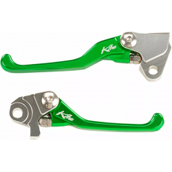 Σετ μανέτες τιμονιού KITE SET CLUTCH BRAKE LEVER KX Green Σετ μανέτες τιμονιού KITE SET CLUTCH BRAKE LEVER KX Green