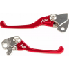 Σετ μανέτες τιμονιού KITE SET CLUTCH BRAKE LEVER RM 07-25 Red