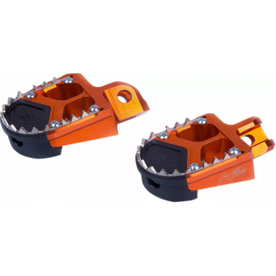 Μαρσπιέ μηχανής KITE SM FOOTPEGS HVA/KTM Orange