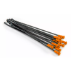 Ακτίνες τροχού μοτοσυκλέτας KITE SPOKES 18 RR BK/OR NIP Orange thumb