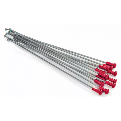 Ακτίνες τροχού μοτοσυκλέτας KITE SPOKES 18 RR SI/RO NIP Red