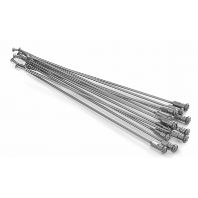Ακτίνες τροχού μοτοσυκλέτας KITE SPOKES 18 RR SI/SI NIP Silver Ακτίνες τροχού μοτοσυκλέτας KITE SPOKES 18 RR SI/SI NIP Silver
