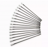 Ακτίνες τροχού μοτοσυκλέτας KITE SPOKES 19 FR BK/SI 16PC Silver
