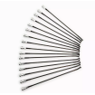 Ακτίνες τροχού μοτοσυκλέτας KITE SPOKES 19 FR BK/SI 16PC Silver thumb