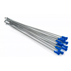 Ακτίνες τροχού μοτοσυκλέτας KITE SPOKES 19 RR SI /BL NIP 12PC Silver/Blue