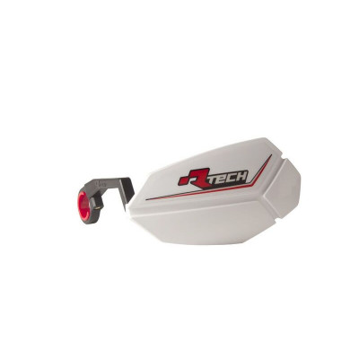 Προστατευτικές χούφτες μηχανής e-bike - mini RACETECH R20 White