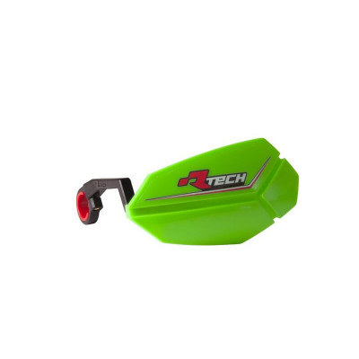 Προστατευτικές χούφτες μηχανής e-bike - mini RACETECH R20 Neon Green