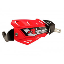 Προστατευτικές χούφτες μηχανής RACETECH FLX Red Προστατευτικές χούφτες μηχανής RACETECH FLX Red