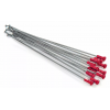 Ακτίνες τροχού μοτοσυκλέτας KITE SPOKES 19 RR SI /RE NIP 12PC Silver/Red