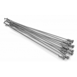 Ακτίνες τροχού μοτοσυκλέτας KITE SPOKES 21 FR SI /SI NIP 12PC Silver