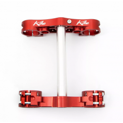 Τιμονόπλακα μηχανής KITE TRIPLE CLAMP CRF RED