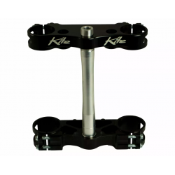 Τιμονόπλακα μηχανής KITE TRIPLE CLAMP MX HON BLACK