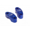 Σφιγκτήρας τιμονιού μηχανής KITE UPPER BAR CLAMP MC 22 Blue