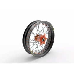 Ζάντα KITE WHEEL ELITE SM 5.00X17 TT Black/Orange