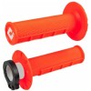 Χειρολαβές Motocross ODI V2 Waffle orange Lock-On