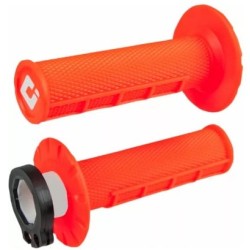 Χειρολαβές Motocross ODI V2 Waffle orange Lock-On